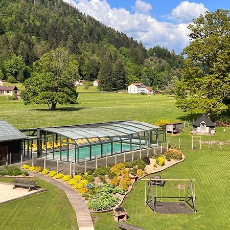 Gite Roche Des Ducs Avec Piscine Toute L'Annee, Spa, Sauna, Hammam Rochesson Exterior photo